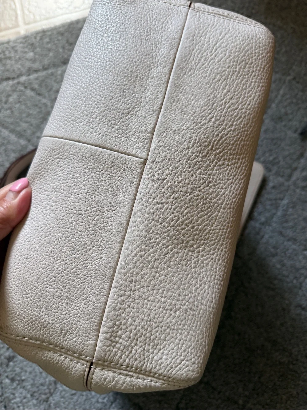Kate Spade Soft Pink Leather Shoulder/Crossbody Bag